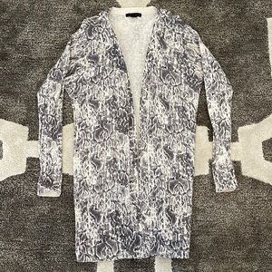 Sanctuary Python Long Cardigan - Size S